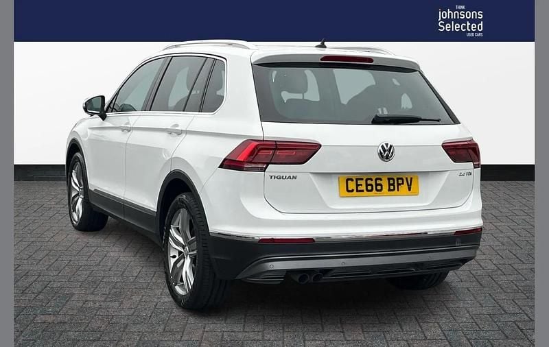 Used VW Tiguan SEL 147 HP (108 kW) 2016 White SUV