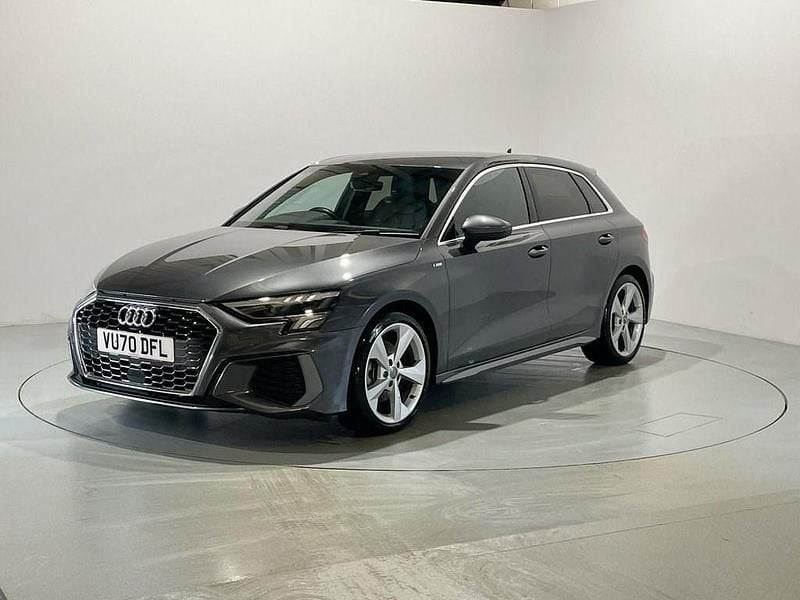 Used Audi A3 Sportback S-Line 150 HP (110 kW) 2020 Grey Hatchback