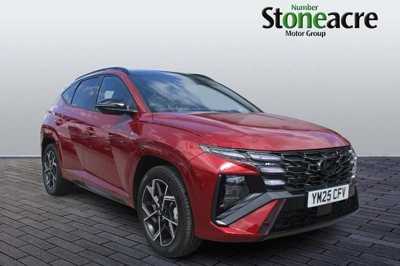 Red Used 2025 Hyundai Tucson N Line SUV | £31,999 (Super price) - Image 1/1