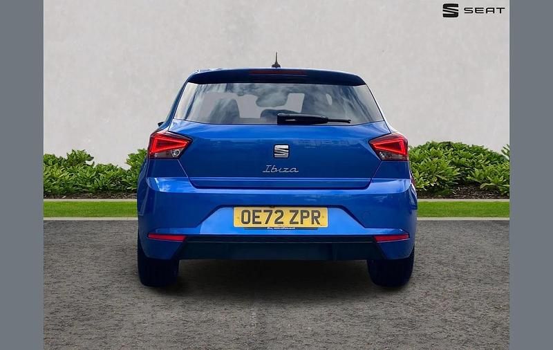 Used Seat Ibiza XCELLENCE Lux 108 HP (79 kW) 2023 Blue Hatchback