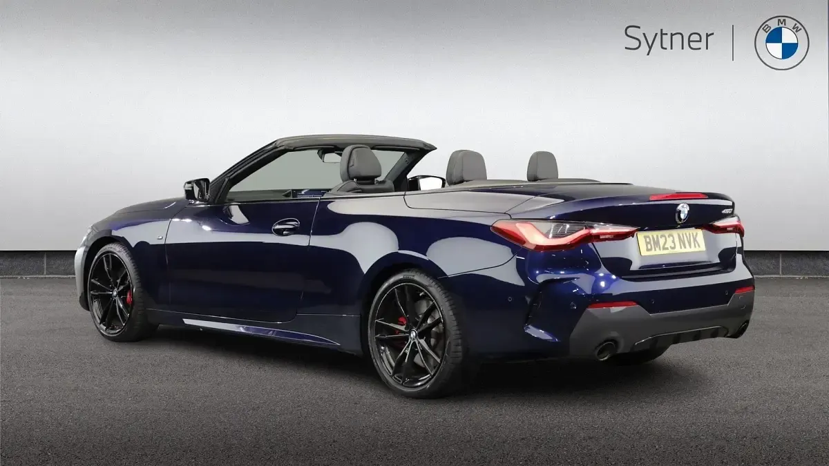 Used BMW 420 M Sport 181 HP (133 kW) 2023 Blue Cabriolet