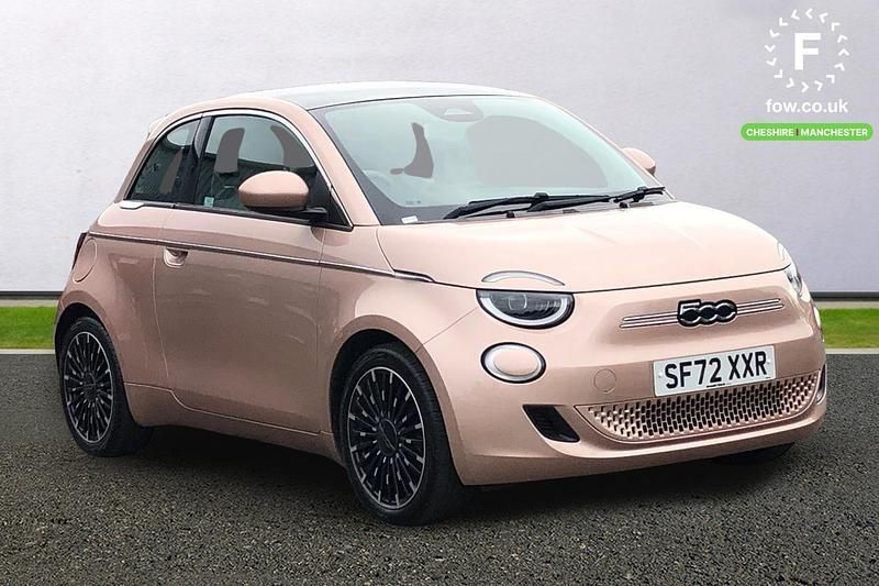 Gold Used 2023 Fiat 500e La Prima Hatchback | £16,899 (Fair price) - Image 1/4