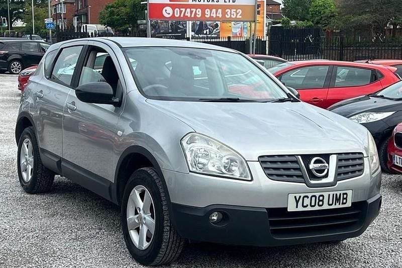 Silver Used 2008 Nissan Qashqai Acenta SUV | £1,490 (Good price) - Image 1/1