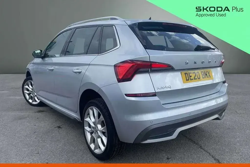 Used Skoda Kamiq SE L 150 HP (110 kW) 2020 Silver SUV