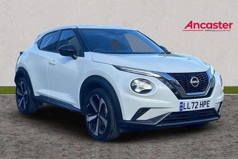 White Used 2022 Nissan Juke Tekna SUV | £17,975 (A bit pricey) - Image 1/4