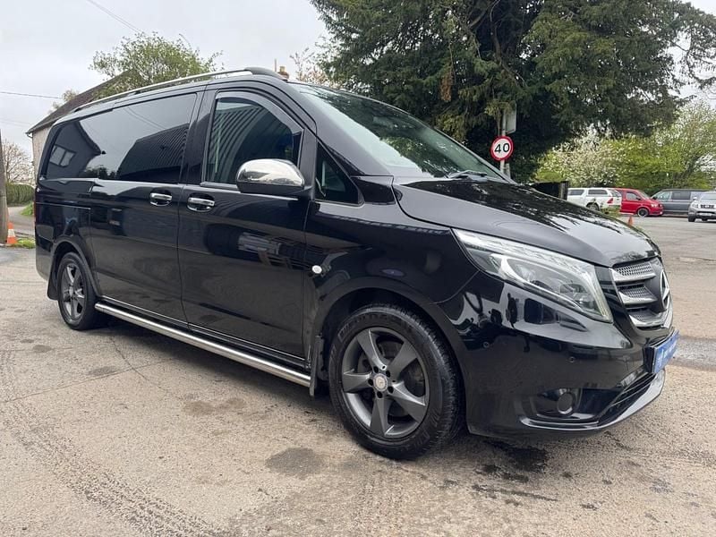 Begagnad Mercedes Vito 2016 Svart Van