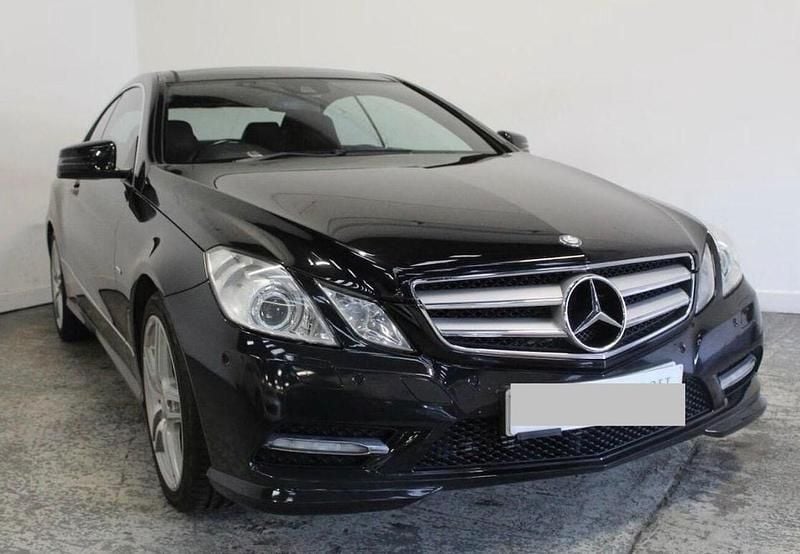Used Mercedes E250 2012 Black Coupe