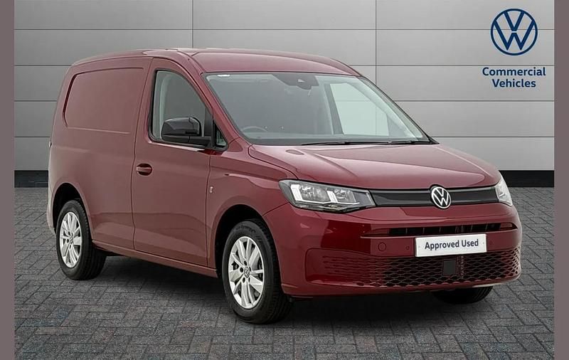Used VW Caddy Pro 122 HP (89 kW) 2025 Red MPV