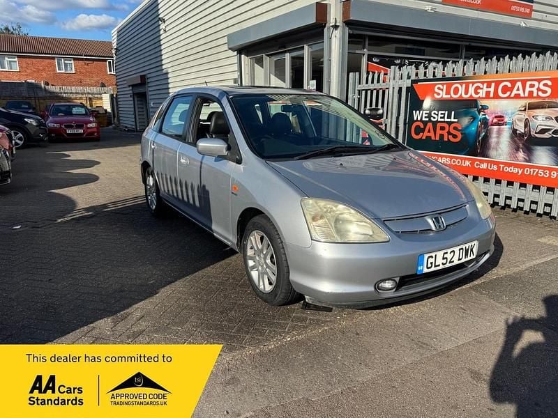 Silver Used 2003 Honda Civic Executive Hatchback | £995 (Good price) - Image 1/4