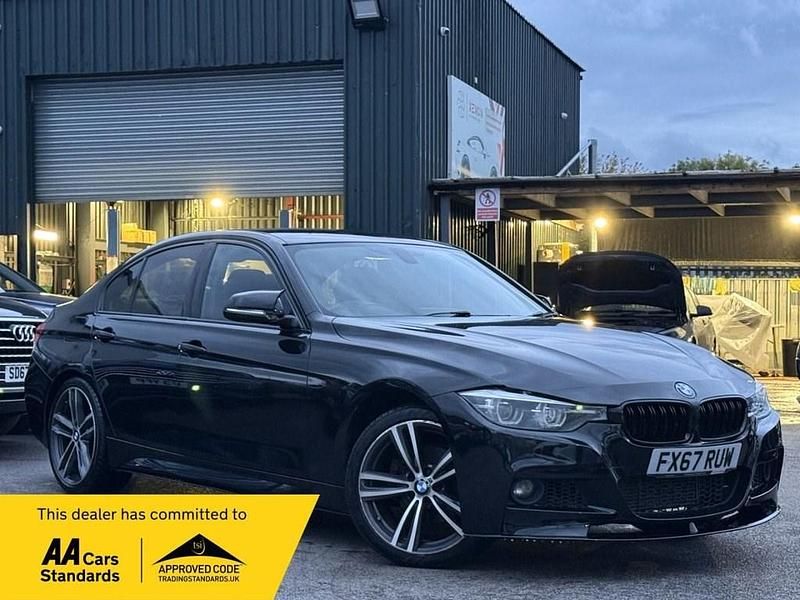 Black Used 2017 BMW 320 M Sport Sedan | £10,490 (Good price) - Image 1/4