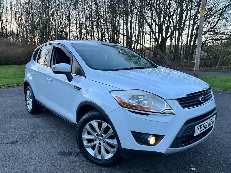 Used Ford Kuga Zetec 136 HP (100 kW) 2009 White SUV