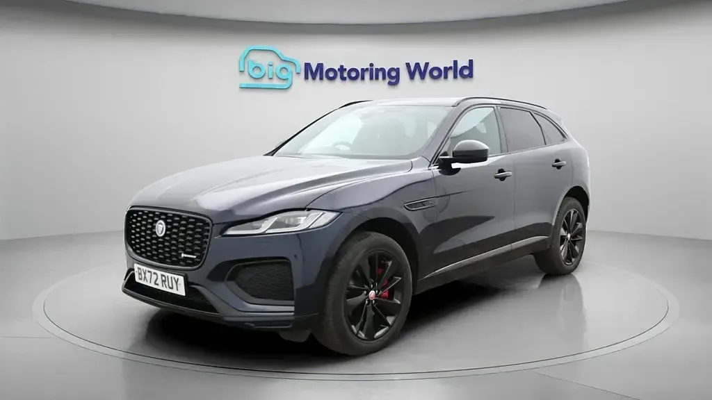 Second-hand Jaguar F-Pace R-Dynamic 204 CP (150 kW) 2023 Albastru SUV