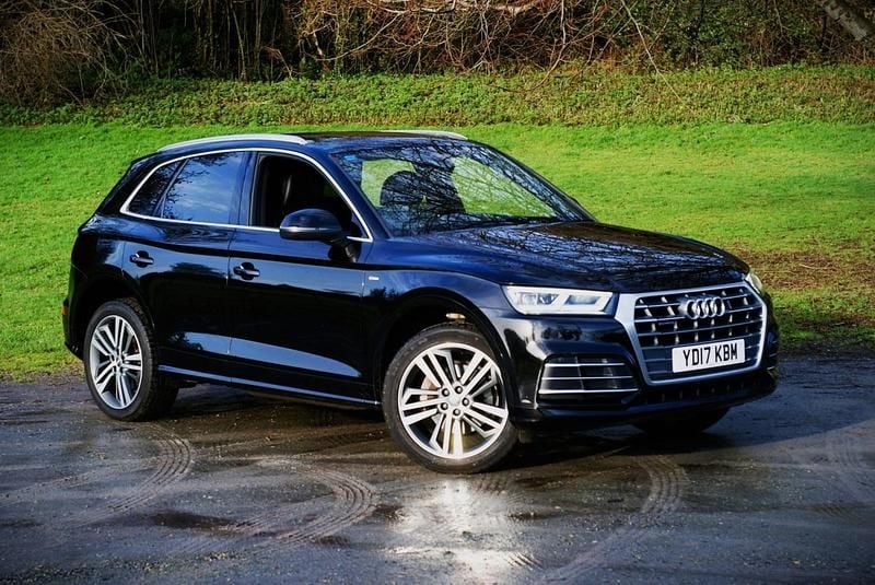 Used Audi Q5 S-Line 190 HP (139 kW) 2017 Black SUV