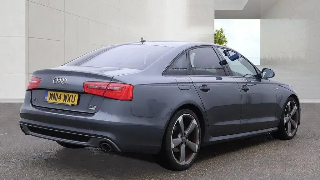 Used Audi A6 Black Edition 2014 Grey Sedan