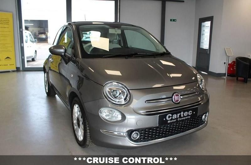 Used Fiat 500 Lounge 69 HP (50 kW) 2019 Grey Hatchback