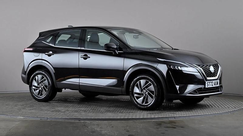 Black Used 2022 Nissan Qashqai Acenta Premium SUV | £16,498 (Good price) - Image 1/4