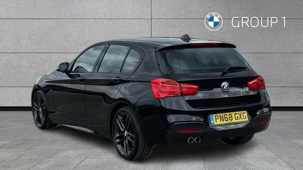 Used BMW 120 M Sport 181 HP (133 kW) 2018 Black Hatchback