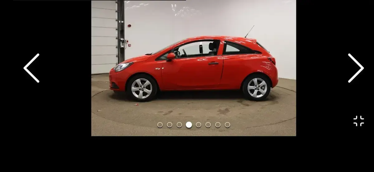 Used Vauxhall Corsa 70 HP (51 kW) 2015 Red Hatchback