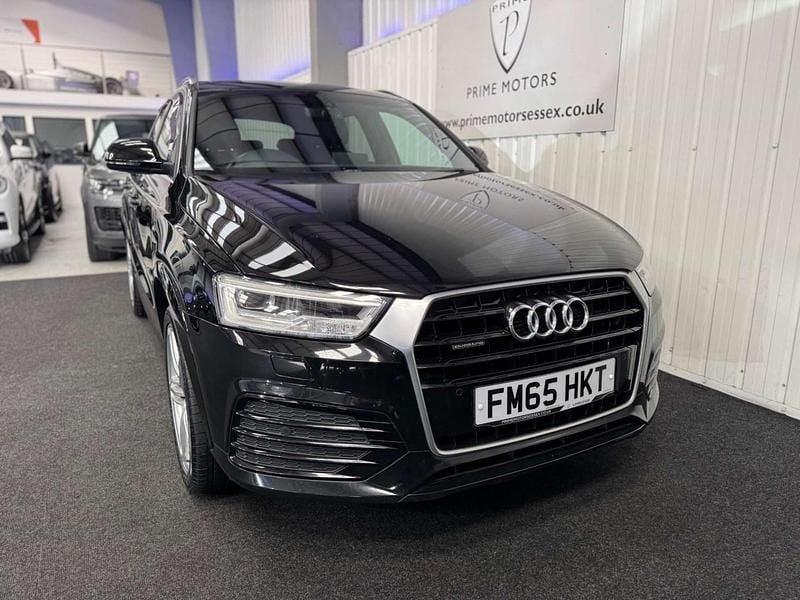 Used Audi Q3 S-line plus 184 HP (135 kW) 2015 Black SUV