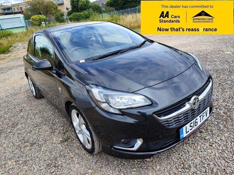 Black Used 2016 Vauxhall Corsa SRi Hatchback | £4,480 (Fair price) - Image 1/1