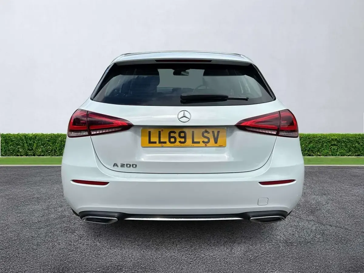 Used Mercedes A200 2019 White Hatchback
