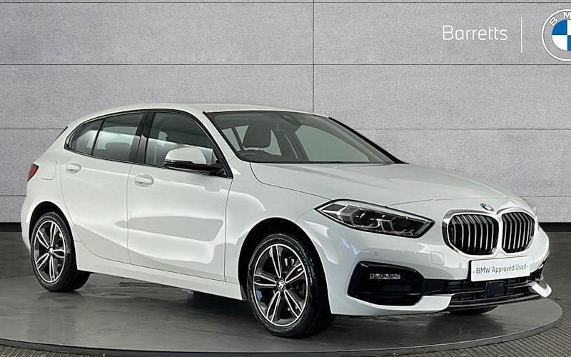 White Used 2021 BMW 118 Sport Line Hatchback | £17,890 (Good price) - Image 1/4