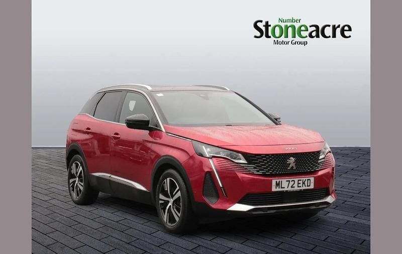 Used Peugeot 3008 GT-line 296 HP (217 kW) 2022 Red SUV