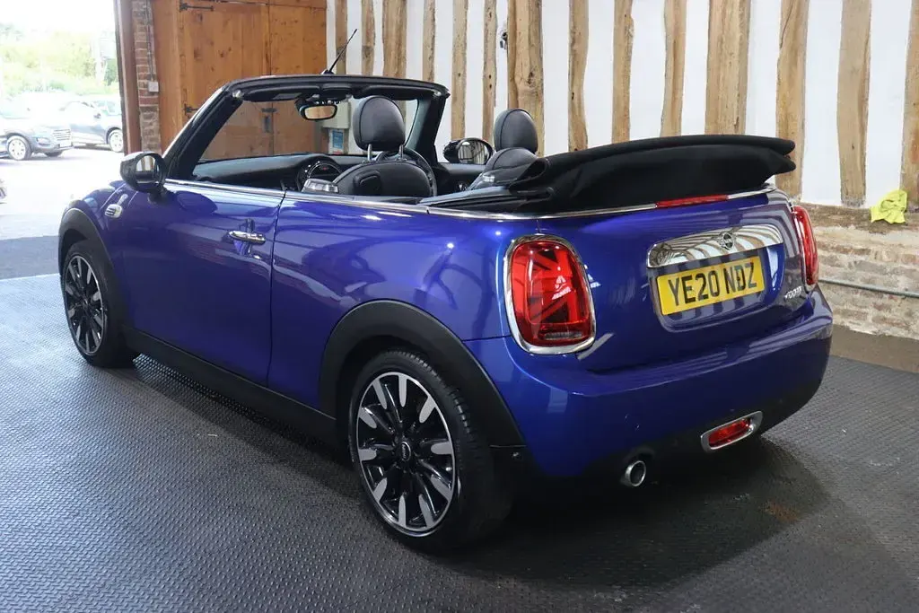 Used Mini Cooper Cabriolet Exclusive 2020 Blue Cabriolet