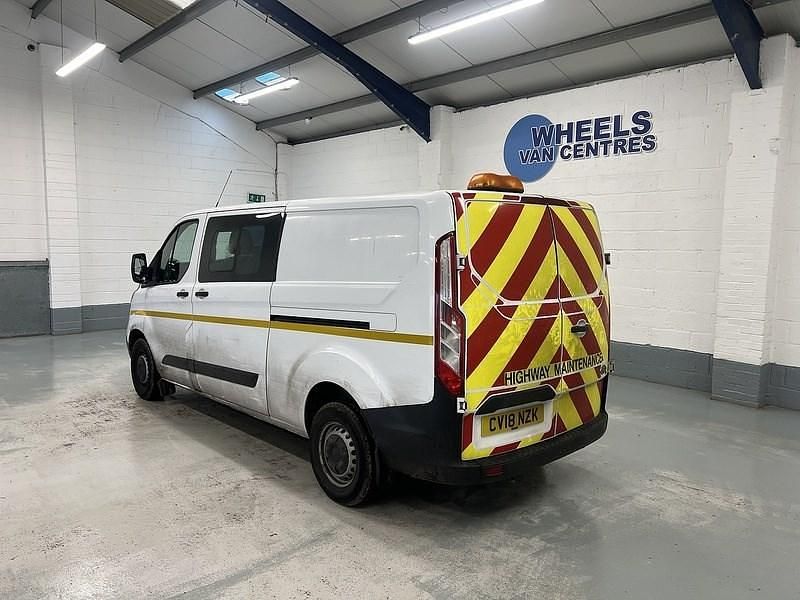 Used Ford Transit Custom 130 HP (95 kW) 2018 White Van