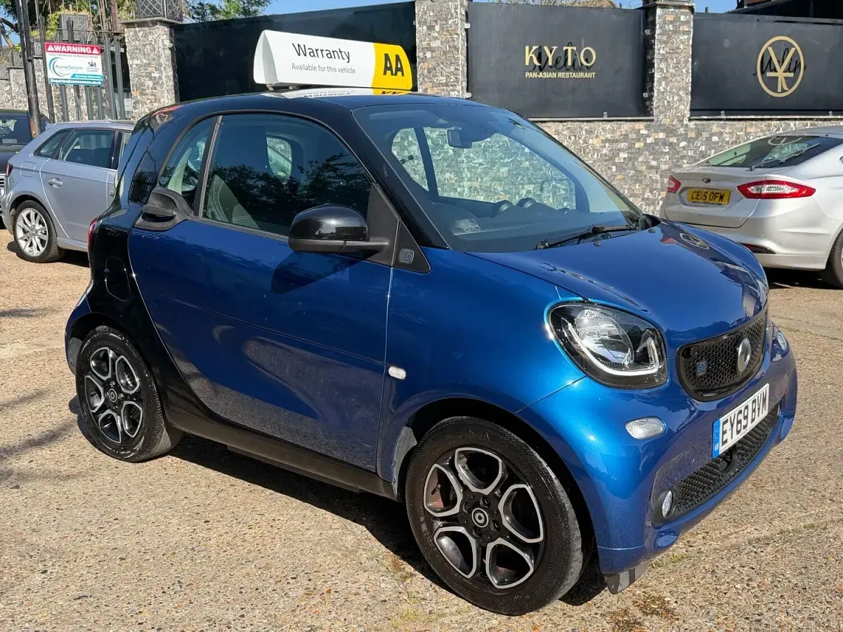 Used Smart ForTwo Electric Drive Prime 22 kW (30 HP) 2019 Black Coupe