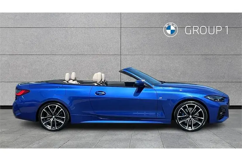 Used BMW 430 Cabriolet M Sport 258 HP (189 kW) 2021 Portimao blue Cabriolet