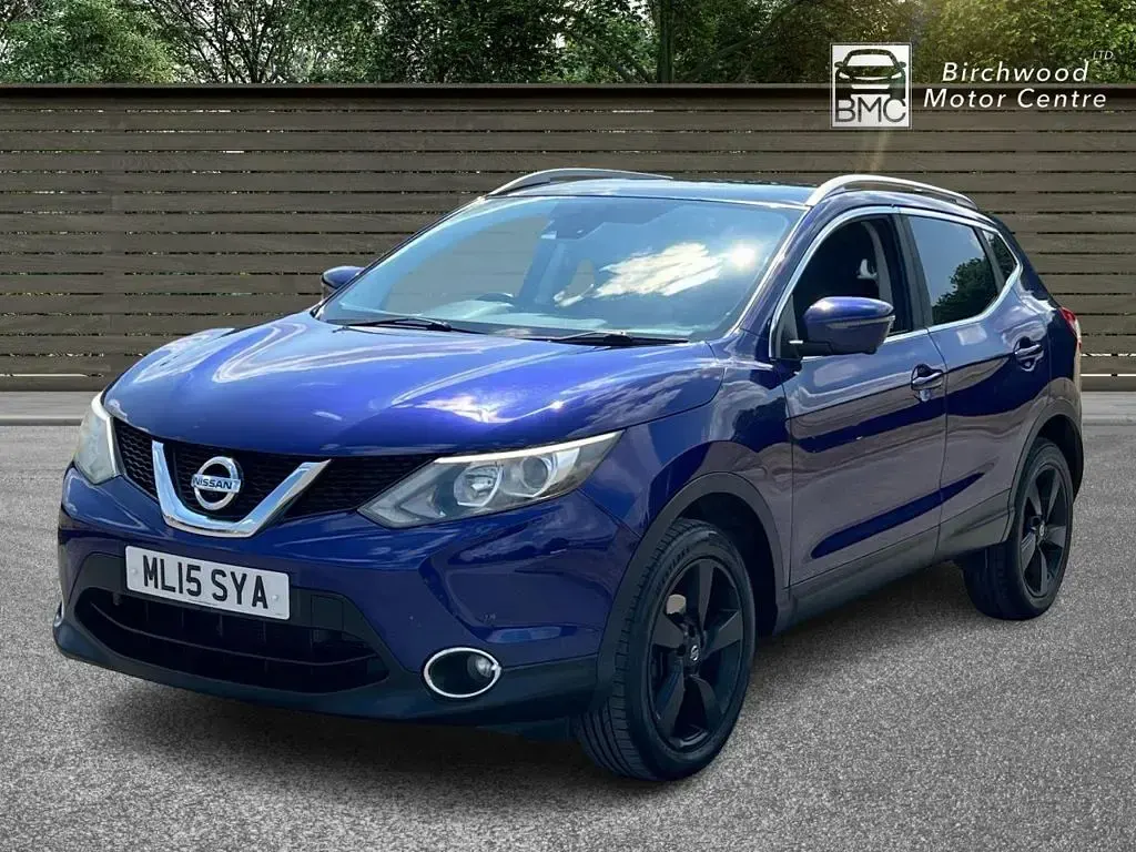 Used Nissan Qashqai N-TEC 115 HP (84 kW) 2015 Blue SUV