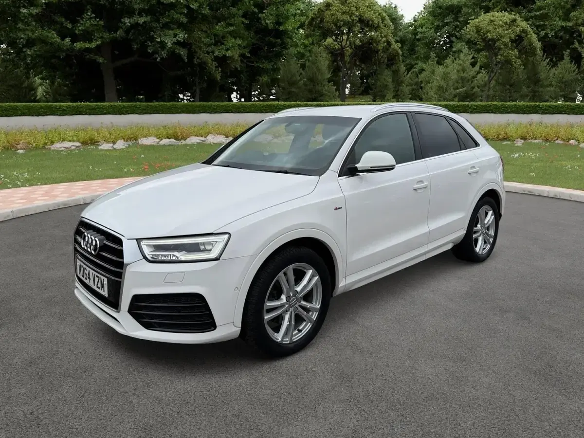 Used Audi Q3 S-Line 184 HP (135 kW) 2015 White SUV