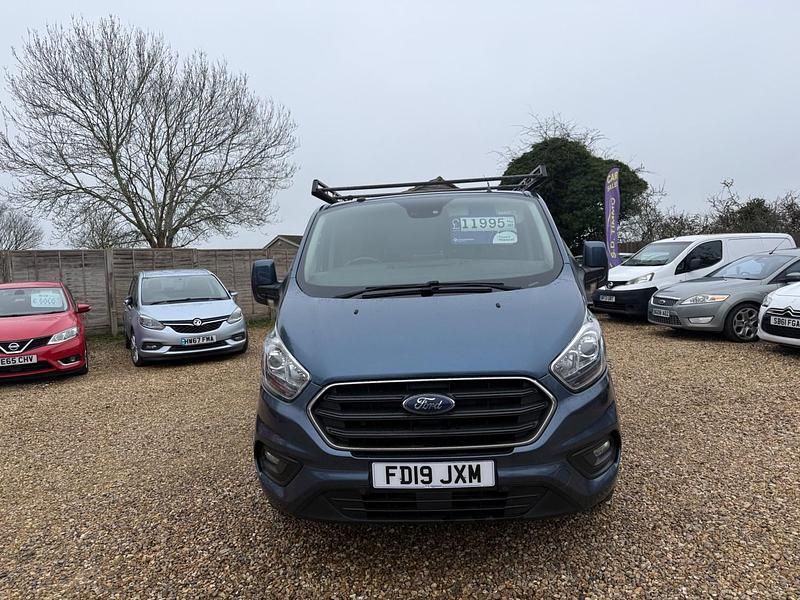Used Ford Transit Custom Limited 130 HP (95 kW) 2019 Blue Van