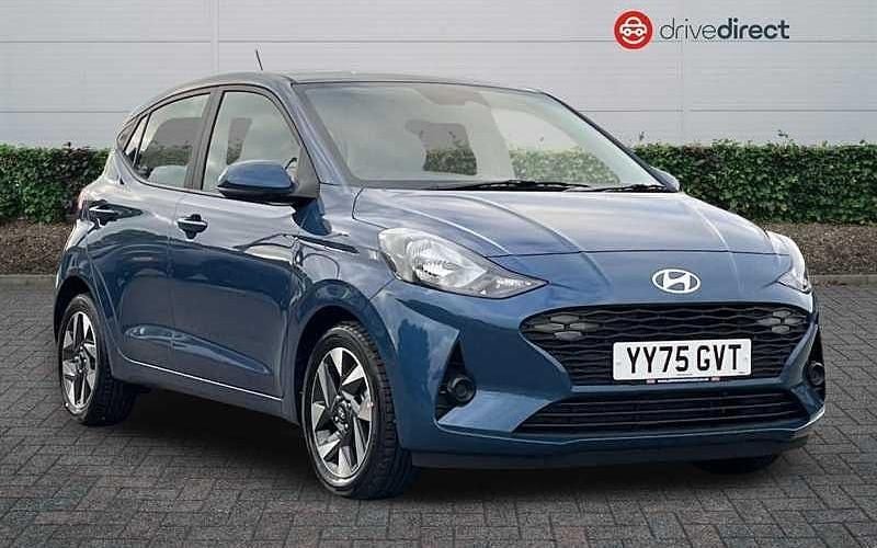 Pearl vibrant blue New 2025 Hyundai i10 Advanced Hatchback | £16,841 (Good price) - Image 1/4