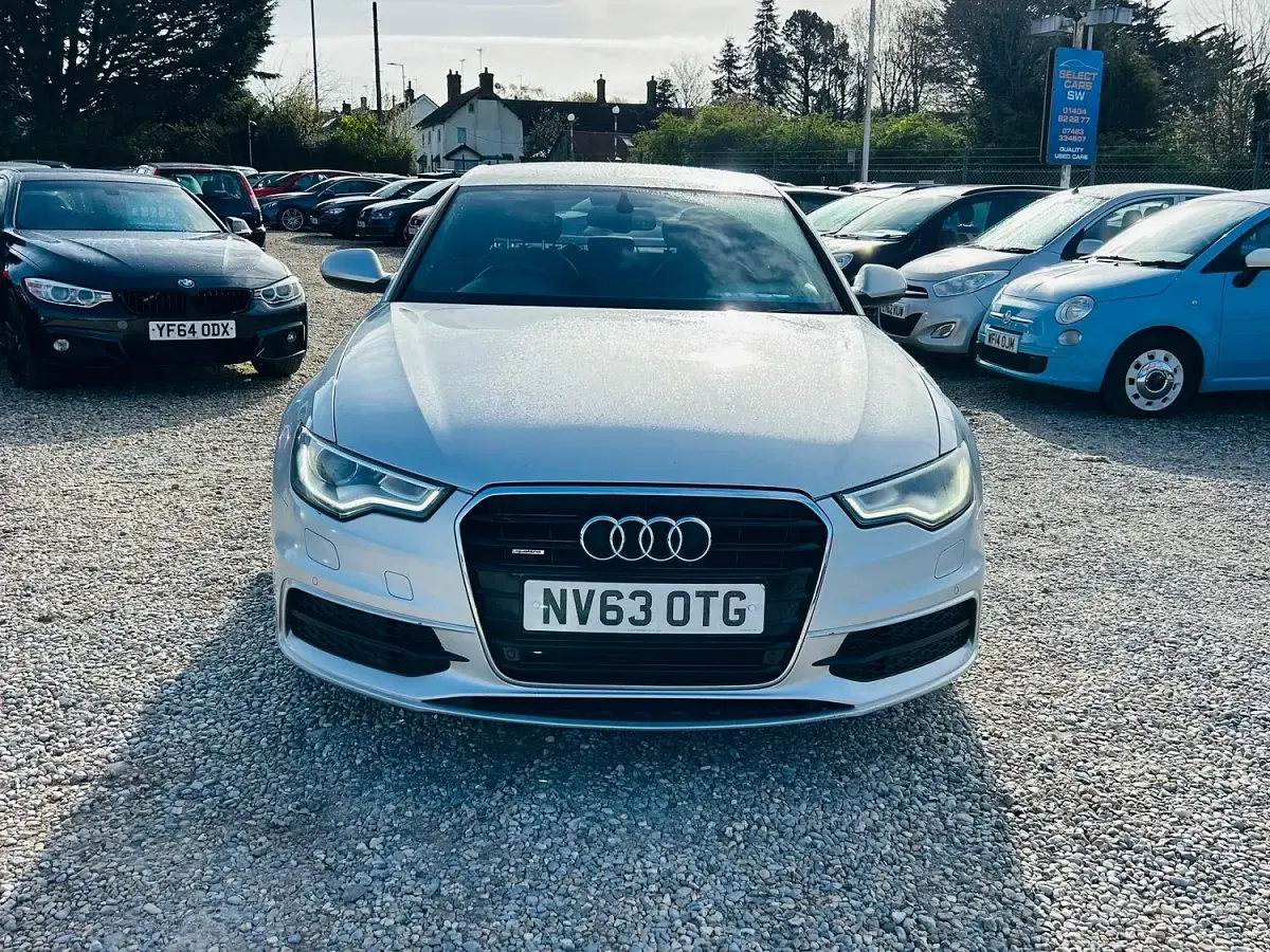 Used Audi A6 S-Line 2014 Silver Sedan