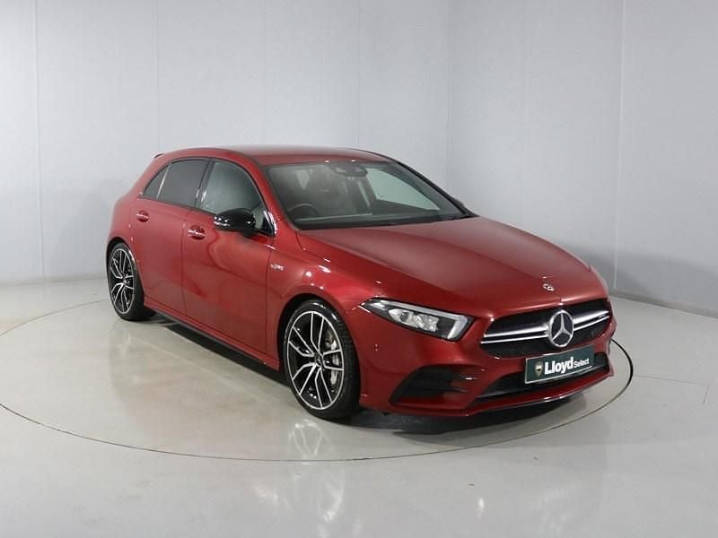 Red Used 2021 Mercedes A35 AMG Premium Hatchback | £22,950 (Fair price) - Image 1/4