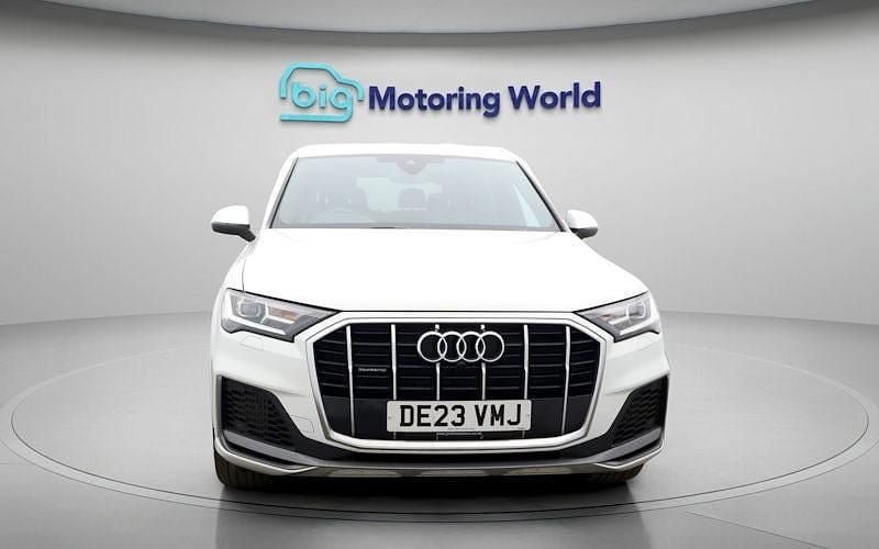 Used Audi Q7 S-Line 340 HP (250 kW) 2023 White SUV