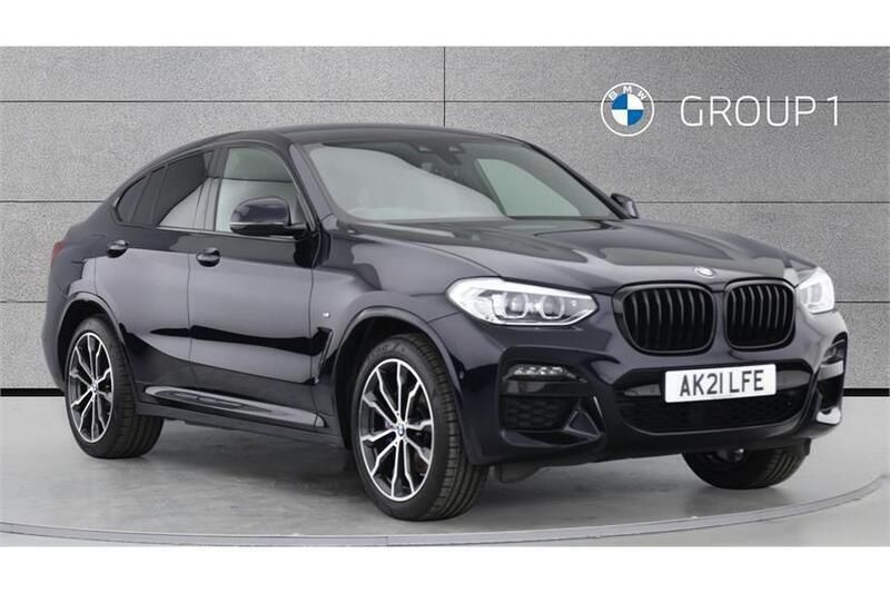Carbon black Used 2021 BMW X4 M Sport SUV | £29,990 (Super price) - Image 1/4