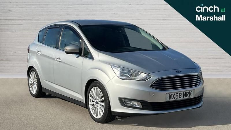 Silver Used 2018 Ford C-MAX Titanium MPV | £8,400 (Fair price) - Image 1/4