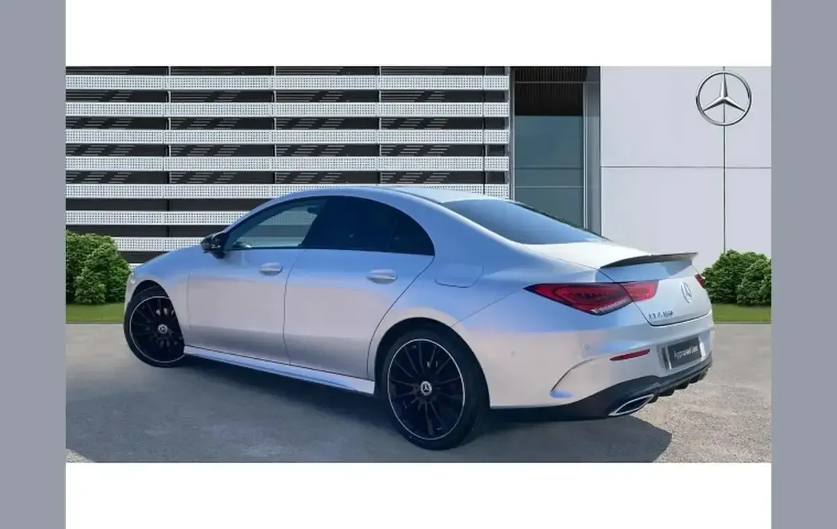 Used Mercedes CLA180 AMG Line Premium Plus 134 HP (98 kW) 2023 Silver Coupe