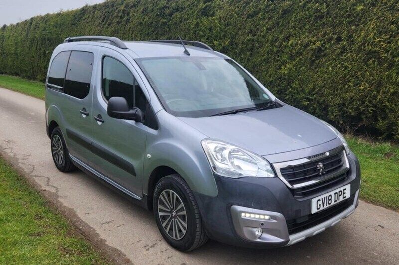 Grey Used 2018 Peugeot Partner Tepee Outdoor MPV | £11,995 (Good price) - Image 1/1