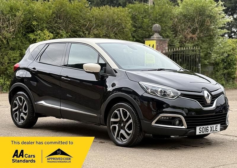 Black Used 2016 Renault Captur Dynamique SUV | £4,990 (Fair price) - Image 1/2