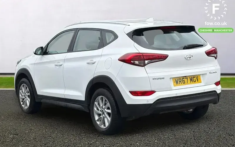 Używany Hyundai Tucson SE 177 KM (130 kW) 2017 Biały SUV