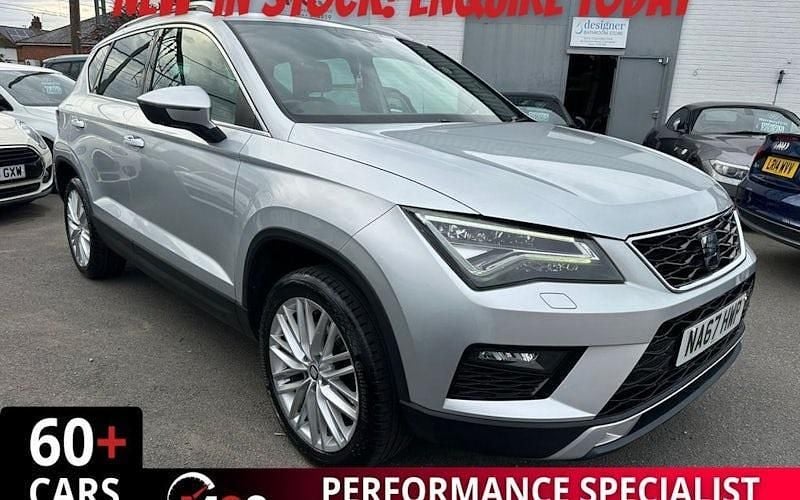 Silver Used 2017 Seat Ateca XCELLENCE SUV | £9,710 (Fair price) - Image 1/4