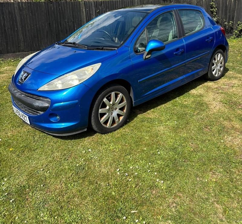 Begagnad Peugeot 207 2006 Blå Halvkombi