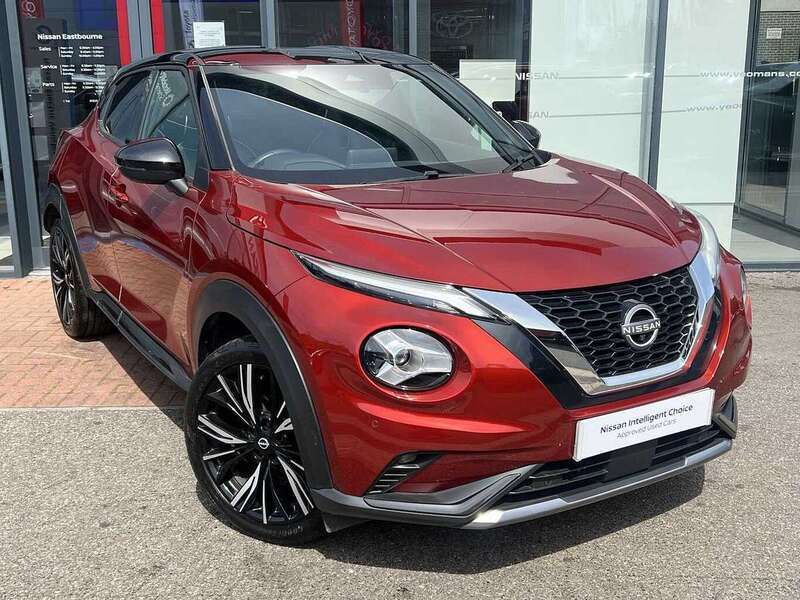 Red Used 2022 Nissan Juke Tekna+ SUV | £17,000 (A bit pricey) - Image 1/3
