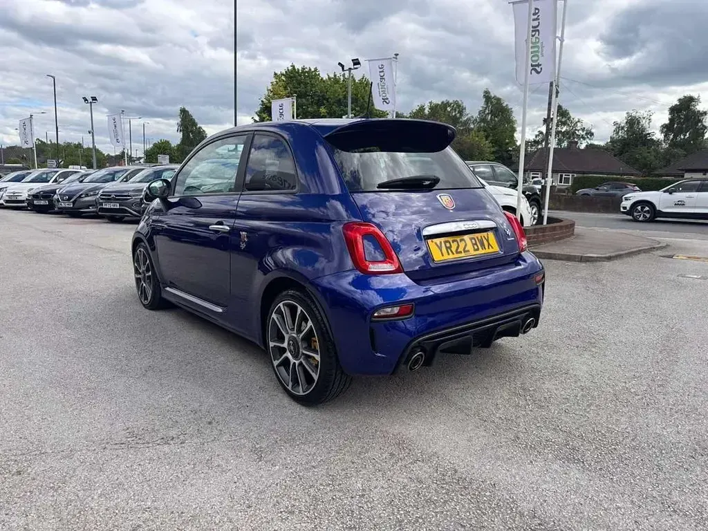 Used Abarth 595 Turismo 165 HP (121 kW) 2022 Blue Hatchback