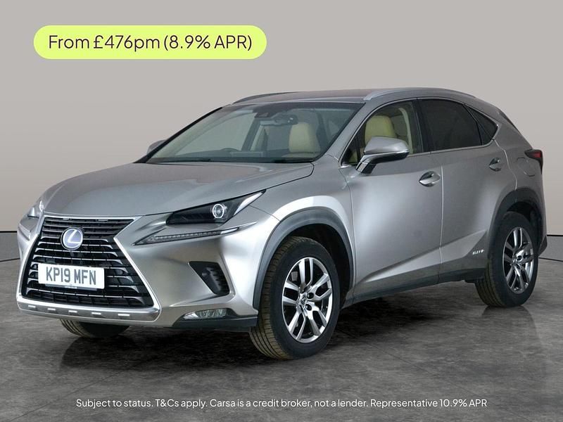 Used Lexus NX300h 197 HP (144 kW) 2019 Silver SUV
