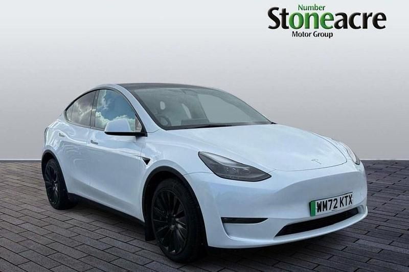 White Used 2023 Tesla Model Y Long Range AWD SUV | £23,495 - Image 1/1